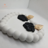 Black Leaf Earrings