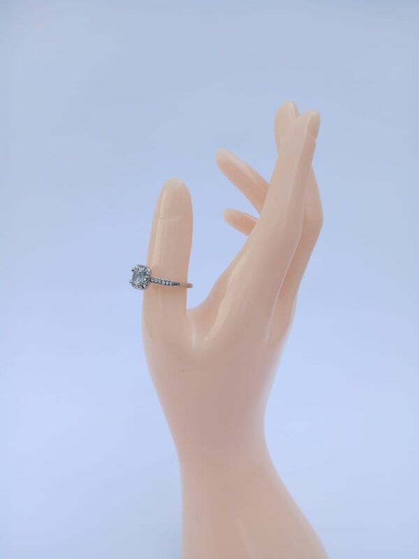 Diamond Zircon Ring
