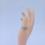 Diamond Zircon Ring