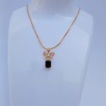 Black Stone Necklace