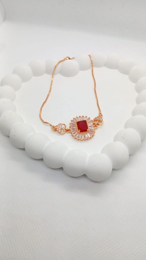 Golden Red Bracelet