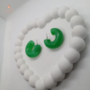 Green Earrings