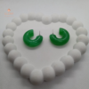 Green Earrings