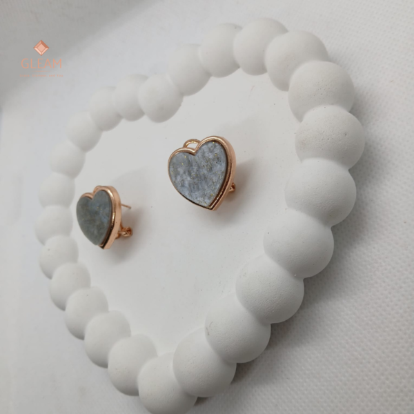 Shiny Heart Earrings