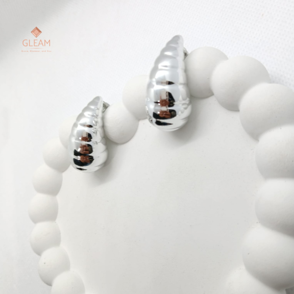 Hyperbola Earrings Silver