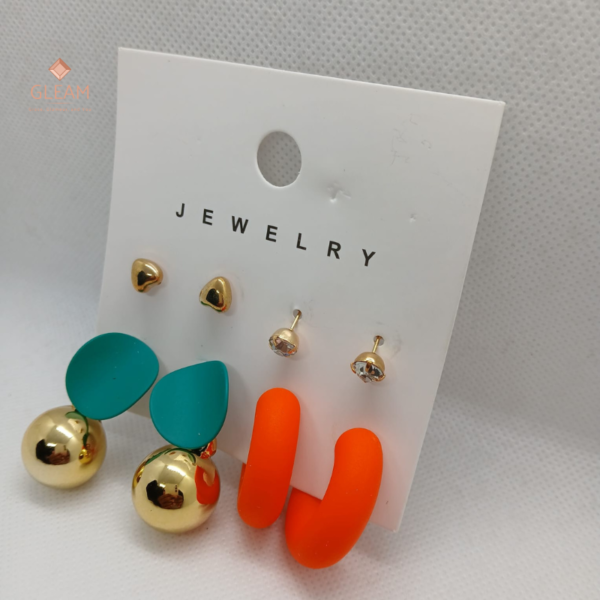 Nautical Earrings Set