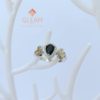 Onyx Zircon Ring By Gleam By Huda