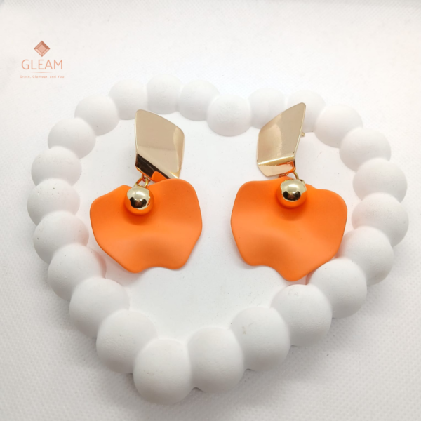 Orange Earrings