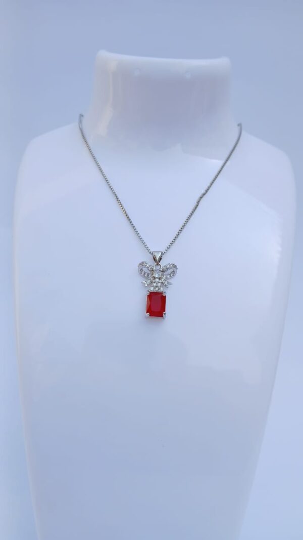 Red Stone Necklace