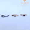 Trio Metallic Ring Set