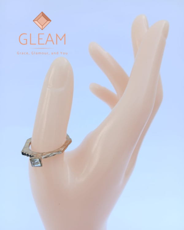Trio Metallic Ring Set By Gleam By Huda