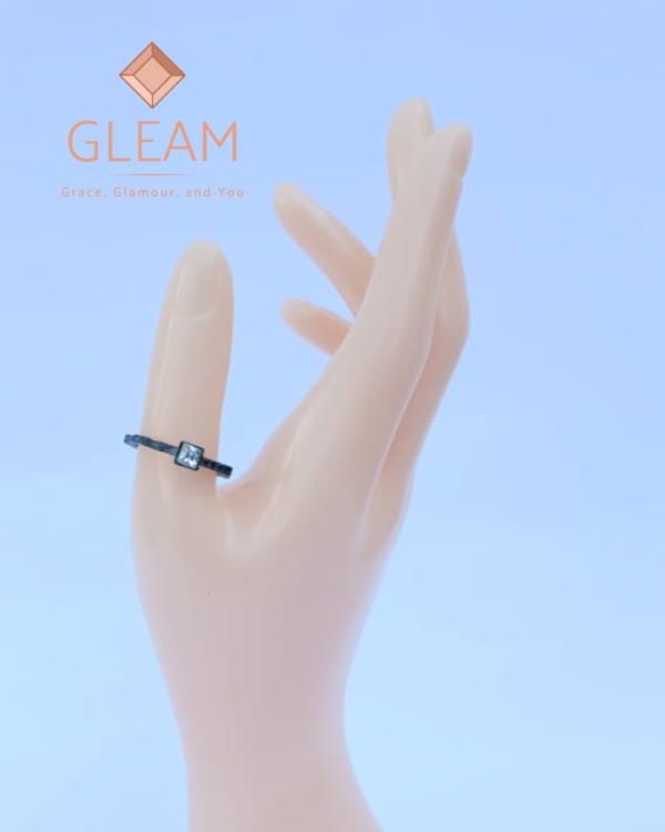 Trio Metallic Ring Set By Gleam