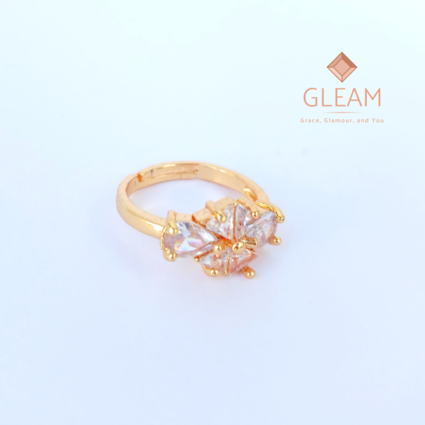 Crystal Zircon Ring