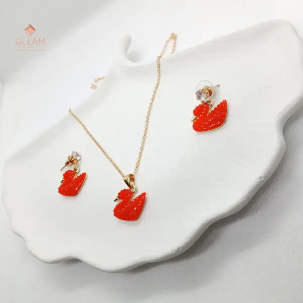 Duck Jewelry Set