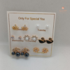 Week Days Earrings Set