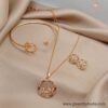 Golden Butterfly Jewelry Set
