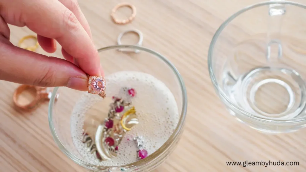 How to Clean Gold with Diamonds, Pearls, or Gemstones