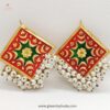 traditional polki earrings