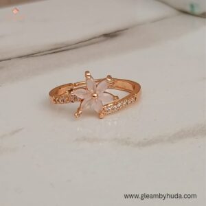 Flower Ring (Pink)
