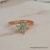 Flower Ring (Sea Green) 1