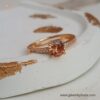 Sleek Brown Stone Ring 1
