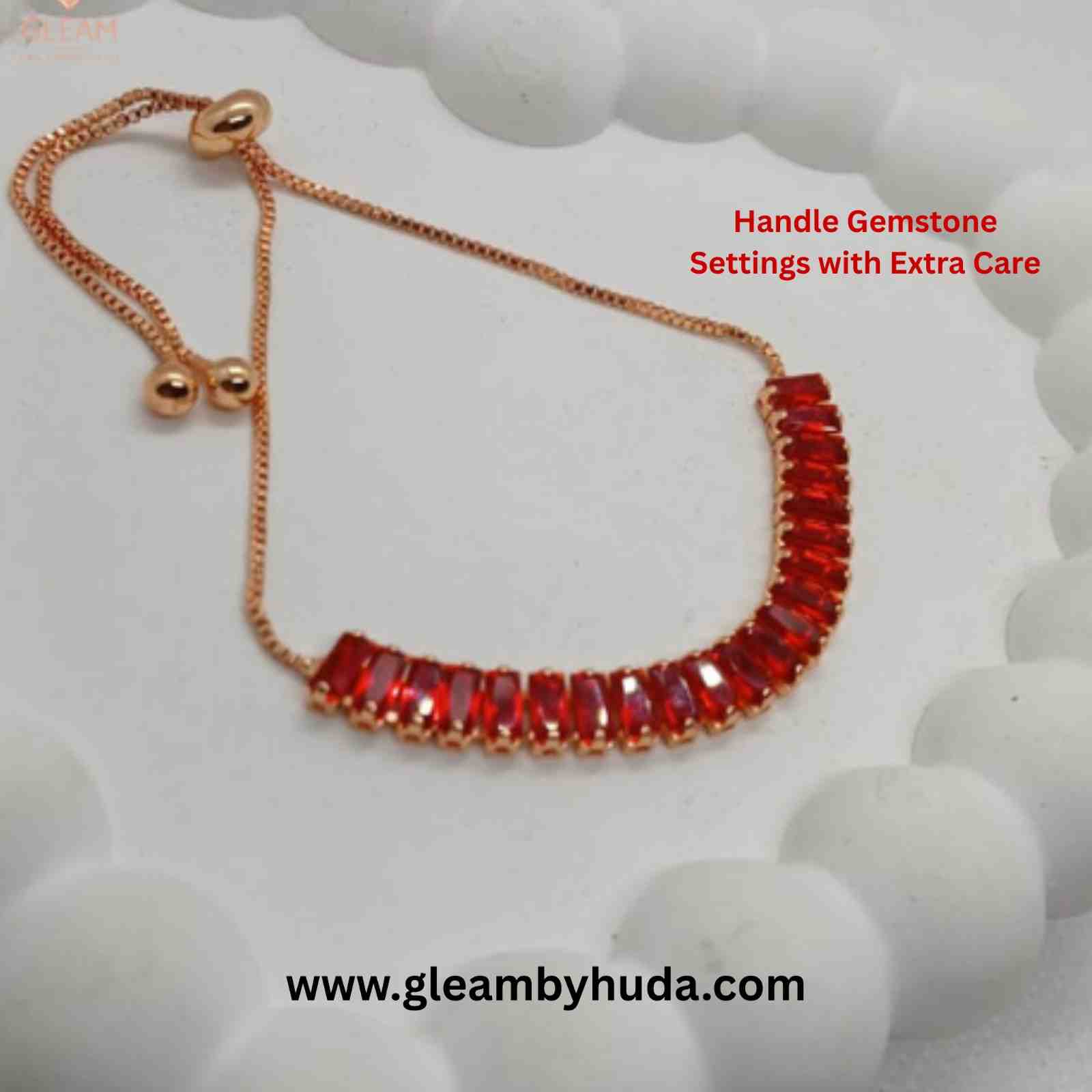 Handle Gemstone Settings with Extra Care